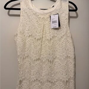 HeartSoul Cream Lace Blouse